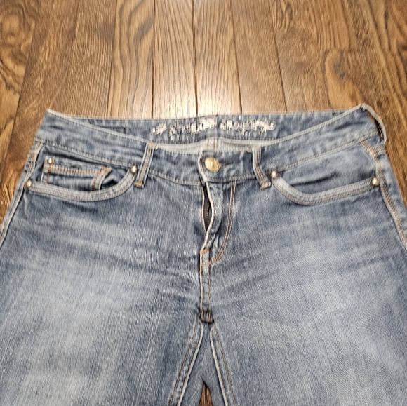 Y2K Low Rise Boot Cut Express Jeans - Picture 3 of 7